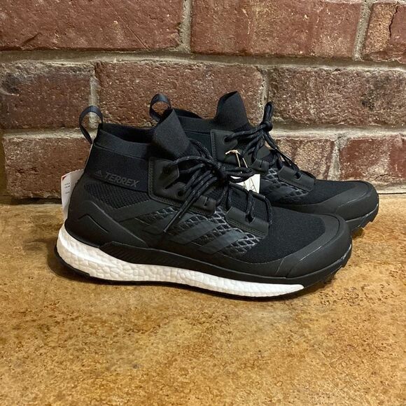 ADIDAS mens black TERREX FREE‎ HIKER Hiking Shoes main image 5